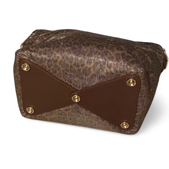 Stuart Weitzman Leopard Print Hobo Bag - Brown - Picture 4 of 6